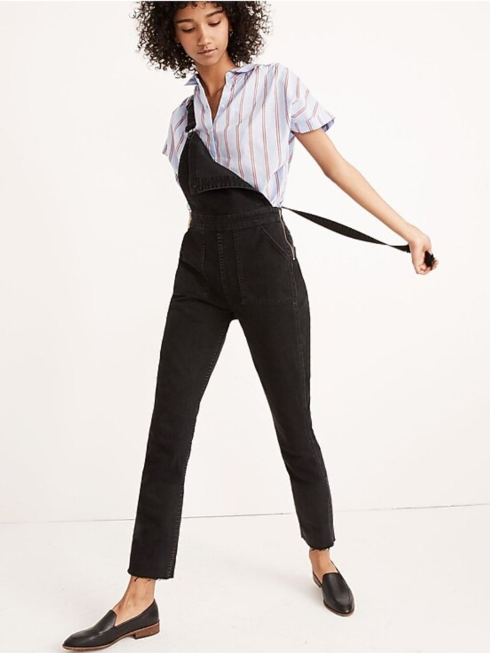 Madewell Skinny Overall in Lunar Wash Size M